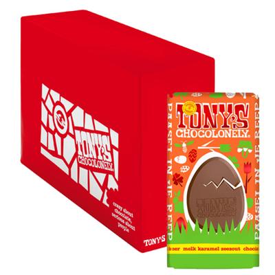 Tony&apos;s Chocolonely - Paasreep Melk Karamel Zeezout - 15x 180g