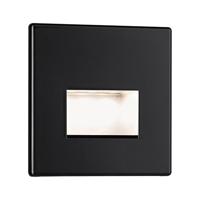 Paulmann 93094 Wand EBL Edge LED-wandinbouwlamp LED 1.40 W Zwart (mat) - thumbnail