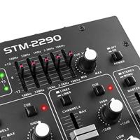 Vonyx STM-2290 8-kanaals mixer met effecten, USB & bluetooth - thumbnail