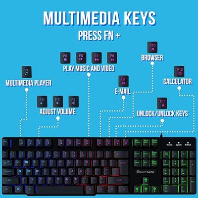 Gaming Toetsenbord RGB LED