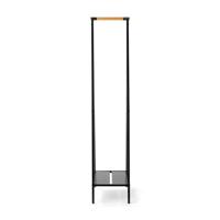 Brabantia Linn Kledingrek 47.6x34x170 cm Zwart - thumbnail