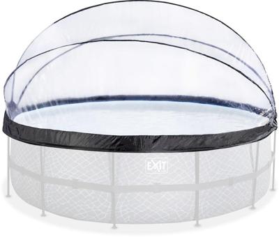 Exit zwembadoverkapping ECO rond 488 cm - universeel