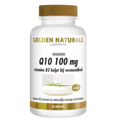 Golden Naturals Q10 100mg 60 Vegetarische capsules