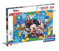 Clementoni puzzel disney - mickey and friends, 104st. - thumbnail