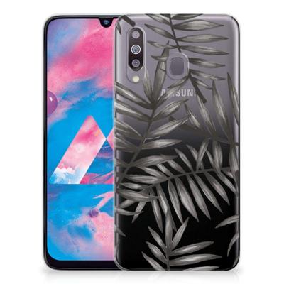 Samsung Galaxy M30 TPU Case Leaves Grey Samsung Galaxy M30 TPU Case Leaves Grey