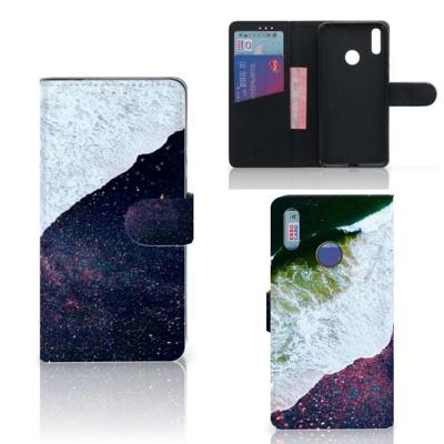 Huawei Y7 (2019) | Book Case | Sea in Space