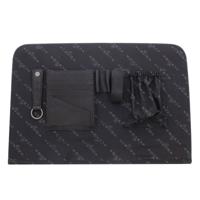 Plevier 15.6 inch leren laptoptas Navigator Morse zwart - thumbnail