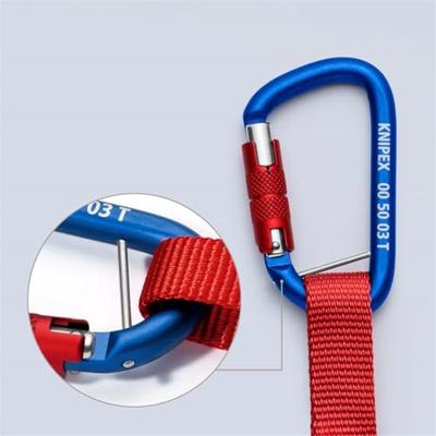 Knipex Vanglijn met vaste materiaalkarabijnhaak - 00 50 12 T BK