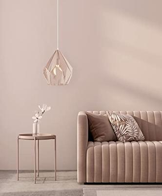 Eglo Pastel hanglampCarlton-P Pastel roze - 49024 Eglo Pastel hanglampCarlton-P Pastel roze - 49024