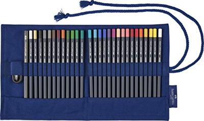 Faber Castell FC-114752 Roletui Met 27 Goldfaber Kleurpotloden, 1 Puntenslijper En 1 Goldfaber Potlood 4B Faber Castell FC-114752 Roletui Met 27 Goldfaber Kleurpotloden, 1 Puntenslijper En 1 Goldfaber Potlood 4B