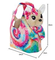 Simba Chi chi love puppy knuffel in tas batik style - thumbnail