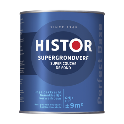 Histor Perfect Base Supergrondverf - Grijs