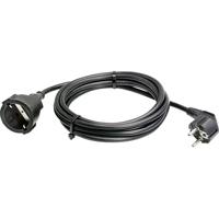 As-Schwabe As schwabe verlengkabel plastic sheathed cable black l 5m - thumbnail