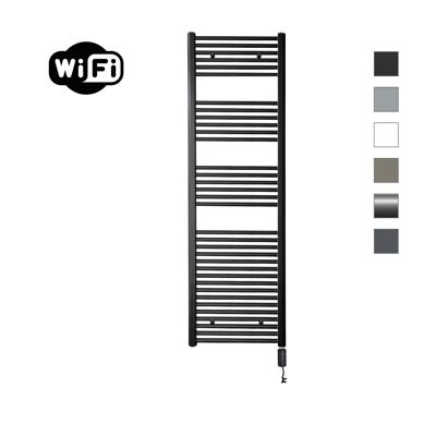 Elektrische Radiator Sanicare HWV Met Wifi 172x45 cm Mat Zwart 920W Met Thermostaat Zwart Rechtsonder Sanicare Elektrische Radiator Sanicare HWV Met Wifi 172x45 cm Mat Zwart 920W Met Thermostaat Zwart Rechtsonder Sanicare