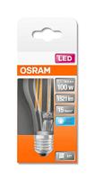 OSRAM HOMELIGHTING 4058075435285 LED-lamp Energielabel D (A - G) E27 Peer 11 W = 100 W Koudwit (Ø x l) 60 mm x 105 mm 1 stuk(s) - thumbnail