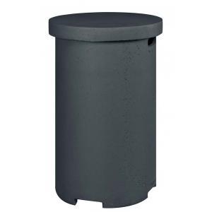 Cocoon enclosure bijzettafel rond antraciet Cocoon enclosure bijzettafel rond antraciet