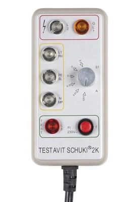 Testboy Testavit Schuki 2K Stopcontacttester CAT III 300 V LED Testboy Testavit Schuki 2K Stopcontacttester CAT III 300 V LED