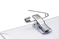 Durable badge met combiklem ft 54 x 90 mm, blister van 5 stuks - thumbnail