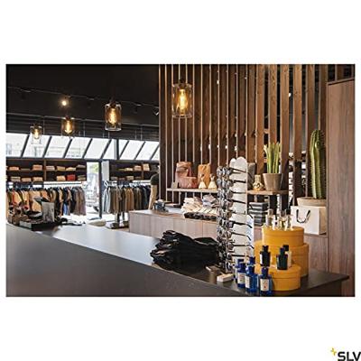 SLV Mix & Match Fenda glazen lampenkap rookglas 1000773