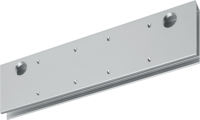ASSA ABLOY DCA164 Montageplaat voor glasdeuren voor DC200 | kleur zilver EV1. - 10037192 - thumbnail