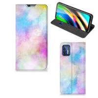 Bookcase Motorola Moto G9 Plus Watercolor Light - thumbnail