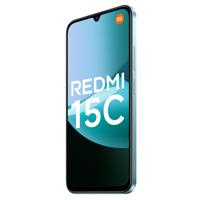 Xiaomi Redmi 15C Smartphone 4 + 128 GB, Ment Verde, 6,9 inch display 120 Hz, MediaTek Helio G81-Ultr, 50 MP fotocamera, 6000 mAh, opgeladen batterij niet inbegrepen - thumbnail