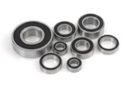 Kogellager Chrome, Rubber dichting, 3X6X2 - MR63, (4 st) - thumbnail