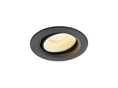 SLV InbouwspotNuminos Move XS zwart/wit 3000K - 20gr - 1009344