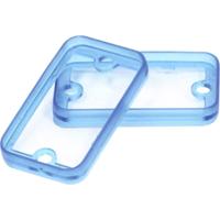 Hammond Electronics 1455DBTBU Universele behuizing 6 x 44.6 x 25.1 Aluminium Blauw 2 stuk(s) - thumbnail