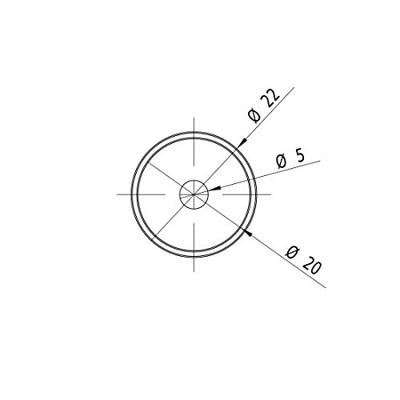 Picotronic Lasermodule Lijn Groen 15 mW LD53 2-15-5-F(22x80)