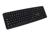 Esperanza EK134 toetsenbord USB Zwart - thumbnail