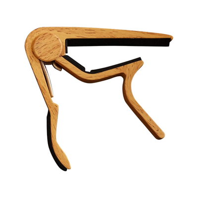 CLX Trigger Capo Light Wood Nylonstring