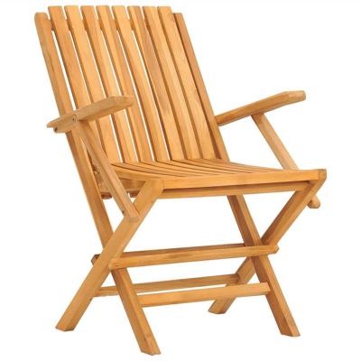 Tuinstoelen 6 st inklapbaar 61x67x90 cm massief teakhout - thumbnail