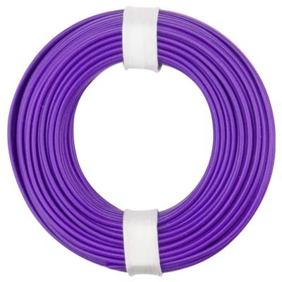 Donau Elektronik 175-016 Draad LiY 1 x 0.75 mm² Violet 1 stuk(s)