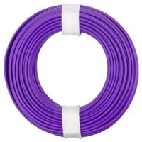 Donau Elektronik 175-016 Draad LiY 1 x 0.75 mm² Violet 1 stuk(s) - thumbnail