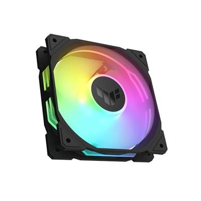 Asus TUF GAMING TR120 FAN ARGB RE PC-ventilator Zwart (b x h x d) 120 x 120 x 28 mm Incl. LED-verlichting