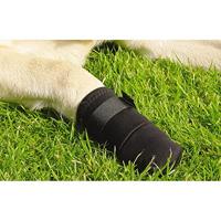 Beeztees Beschermingsschoen Zwart M 2st - thumbnail