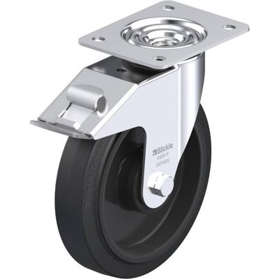 Blickle LE-POEV 200KA-FI Zwenkwiel met rem Wieldiameter: 200 mm Draagvermogen (max.): 300 kg 1 stuk(s)