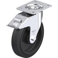 Blickle LE-POEV 200KA-FI Zwenkwiel met rem Wieldiameter: 200 mm Draagvermogen (max.): 300 kg 1 stuk(s) - thumbnail