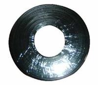 Telefoonkabel 4-aderig plat zwart 100 meter - thumbnail