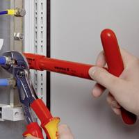 KNIPEX cobra vde hightech-waterpomptang 87 26 250 zweedse- / waterpomp-tang (rood/geel, getande grijpvlakken, doorgestoken scharnier ) - thumbnail
