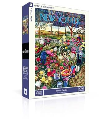 New York Puzzle Company Bloementuin - 1000 stukjes New York Puzzle Company Bloementuin - 1000 stukjes