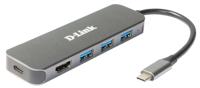 D-Link DUB-2333 USB-hub - thumbnail