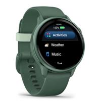 Garmin vívoactive 6 3,05 cm (1.2") AMOLED 42 mm Digitaal 390 x 390 Pixels Touchscreen Groen Wifi GPS - thumbnail