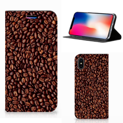 Apple iPhone X | Xs | Flip Style Cover | Koffiebonen Apple iPhone X | Xs | Flip Style Cover | Koffiebonen