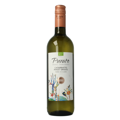 Purato Cataratto pinot grigio 2019 bio 750 Milliliter Purato Cataratto pinot grigio 2019 bio 750 Milliliter
