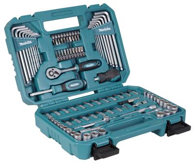 Makita E-15752 | Handgereedschapset | 91-delig | Metrisch en imperiaal Makita E-15752 | Handgereedschapset | 91-delig | Metrisch en imperiaal