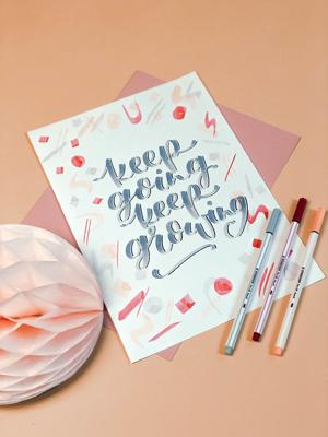 Stabilo pen 68 brush 46 - zwart Stabilo pen 68 brush 46 - zwart