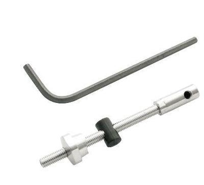 Falkx Trommelremkabel draadeind rvs zilver