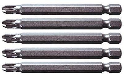 KS Tools 911.7728 9117728 Kruis-bit PZ 2 Vernikkeld E 6.3 5 stuk(s)